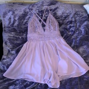 Lavender romper